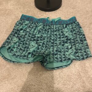 Under Armour Teal Athletic Shorts